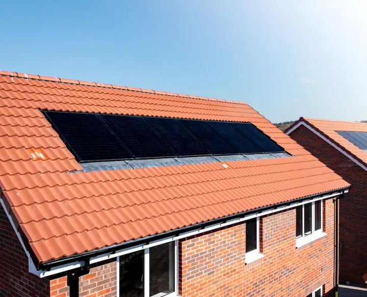 In Roof Solar Panel Example