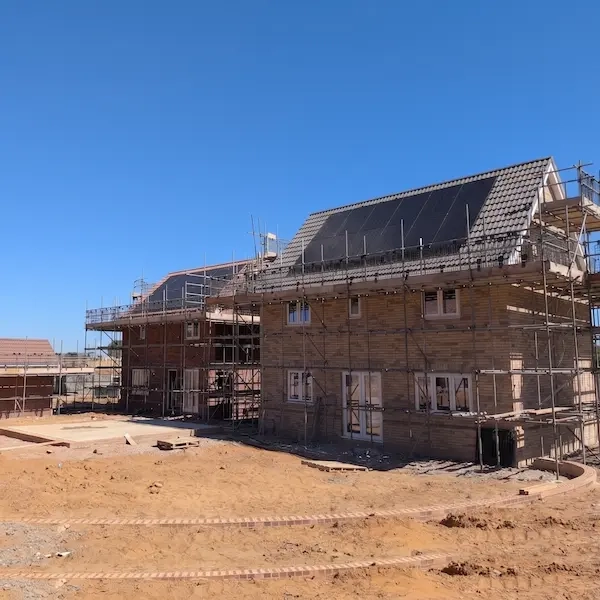 Solar Panel Installation Aylsham Norwich New Build Development